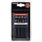 Ladegert Panasonic eneloop BQ-CC55E inkl. 4 Stck AA eneloop Pro 2500mAh