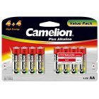 Batterie Camelion Mignon LR6 MN1500 AA AM3 Plus Alkaline (4+4) 8er Blister Batterie Camelion Mignon LR6 MN1500 AA AM3 Plus Alkaline (4+4) 8er Blister
