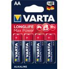 Varta Max Tech Alkaline AA Mignon Batterie 4er Blister