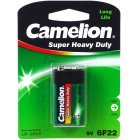 Batterie Camelion Super Heavy Duty 6F22 9-V-Block 1er Blister