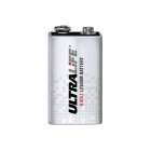 Lithium Batterie Ultralife U9VL-J-P/ CR9V  9V-Block