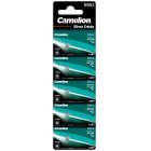 Camelion Silberoxid-Knopfzelle SR63 / SR63W / G0 / 379 / 379S / SR521 5er Blister