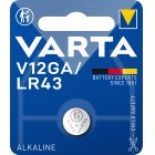 Varta Knopfzelle LR43 V12GA AG12 1er Blister Varta Knopfzelle LR43 V12GA AG12 1er Blister