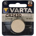 Lithium Knopfzelle Batterie Varta Electronic CR2430 3V 1er Blister
