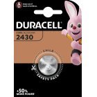 Lithium Knopfzelle Duracell CR2430, DL2430 1er Blister