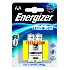 Lithium Batterie Energizer L91 / Mignon / AA / FR6 /  2er Blister