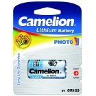 Foto Batterie Camelion CR123 / CR123A / EL123A / DL123A / CR17345 / 1er Blister Foto Batterie Camelion CR123 / CR123A / EL123A / DL123A / CR17345 / 1er Blister