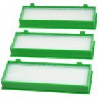 Ersatz-, Hepa-, Allergie-Filter passend f�r Staubsauger Vorwerk Kobold VR200 VR300 3 St�ck