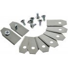 9x Ersatz-Messer Klingen / Schneid-Klingen (0,75mm) für Husqvarna, Gardena Mähroboter 9x Ersatz-Messer Klingen / Schneid-Klingen (0,75mm) für Husqvarna, Gardena Mähroboter
