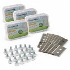 32x Ersatzmesser kompatibel mit Mammotion M�hrobotern � inklusive Schrauben, passend f�r alle Modelle