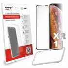 Display Schutzfolie Sicherheitsglas fr iPhone XR, iPhone 11, Staub-Schutz fr Lautsprecher 2.5D